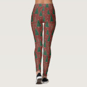 Weihnachtsbaum-Leggings Leggings (Rückseite)