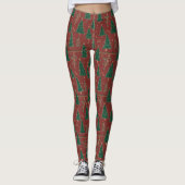 Weihnachtsbaum-Leggings Leggings (Vorderseite)