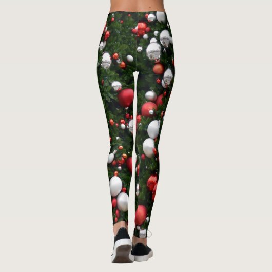 Weihnachtsbaum-Leggings Leggings (Rückseite)