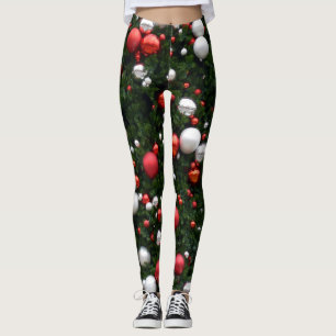 Weihnachtsbaum-Leggings Leggings