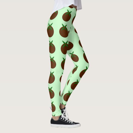 Weihnachtsbaum-Leggings Leggings (Rechts)