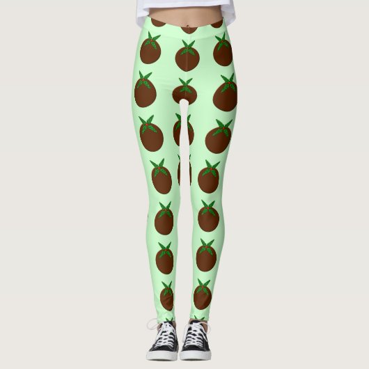 Weihnachtsbaum-Leggings Leggings (Vorderseite)