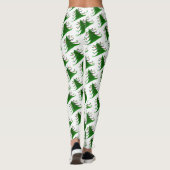 Weihnachtsbaum-Leggings Leggings (Rückseite)