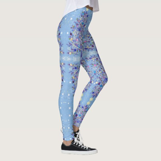 Weihnachtsbaum-Leggings Leggings (Rechts)