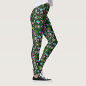 Weihnachtsbaum-Leggings Leggings (Rechts)