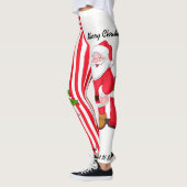 Weihnachtsbaum Leggings Santa Personalize S - XL (Links)