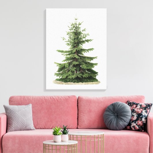 Weihnachtsbaum Leinwanddruck (Insitu (Wohnzimmer))