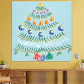 Weihnachtsbaum Leinwanddruck (Insitu (Wohnzimmer))