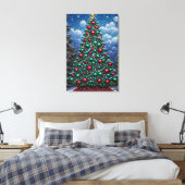 Weihnachtsbaum Leinwanddruck (Insitu (Schlafzimmer))