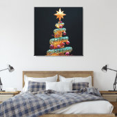 Weihnachtsbaum Leinwanddruck (Insitu (Schlafzimmer))