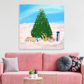 Weihnachtsbaum Leinwanddruck (Insitu (Wohnzimmer))