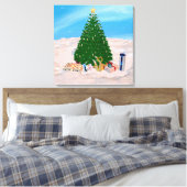 Weihnachtsbaum Leinwanddruck (Insitu (Schlafzimmer))