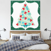Weihnachtsbaum Leinwanddruck (Insitu (Schlafzimmer))