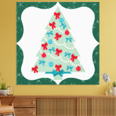 Weihnachtsbaum Leinwanddruck (Insitu (Wohnzimmer))
