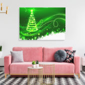 Weihnachtsbaum Leinwanddruck (Insitu (Wohnzimmer))