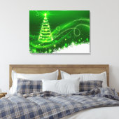Weihnachtsbaum Leinwanddruck (Insitu (Schlafzimmer))