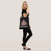 Weihnachtsbaum Leopard Funny Xmas Urlaub Tasche (Am Model)