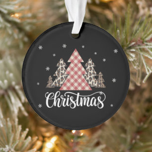 Weihnachtsbaum Leopard Lustiges Xmas Ferien Ornament