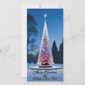 Weihnachtsbaum Lesezeichen Weihnachtskarte Feiertagskarte (Vorderseite)