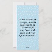 Weihnachtsbaum Lesezeichen Weihnachtskarte Feiertagskarte (Rückseite)