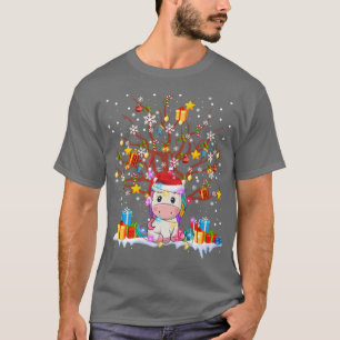 Weihnachtsbaum Leuchten Dekoration T-Shirt