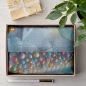 Weihnachtsbaum Leuchtturm Nautical Decoupage Seidenpapier (Geschenk)