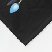 Weihnachtsbaum Lichter Männer - Frauen Santa Sting Fleecedecke (Ecke)