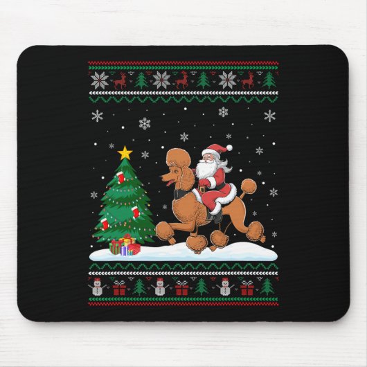 Weihnachtsbaum Lichter Weihnachten Mousepad (Vorne)
