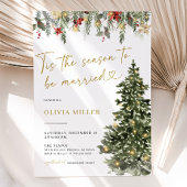 Weihnachtsbaum Lights Bridal Dusche Einladung