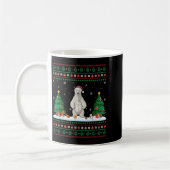 Weihnachtsbaum Lights Lar Bear Santa Ugly Xmas Swe Kaffeetasse (Links)