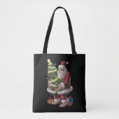 Weihnachtsbaum Lights Xmas Sasquatch Lover Tasche (Vorderseite)