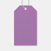 Weihnachtsbaum Lite im Schnee Geschenkanhänger (Rückseite)