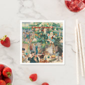 Weihnachtsbaum Lithographisch Serviette (Beispiel)