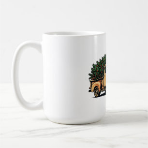 Weihnachtsbaum-LKW Kaffeetasse