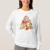 Weihnachtsbaum Long Sleeve T - Shirt (Vorderseite)