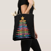 Weihnachtsbaum Made of Crayons School Teacher Life Tasche (Von Nahem)