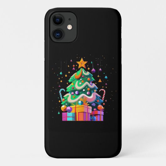 Weihnachtsbaum-Magie Case-Mate iPhone Hülle (Rückseite)