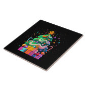 Weihnachtsbaum-Magie Fliese (Seite)