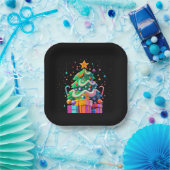 Weihnachtsbaum-Magie Pappteller (Party)
