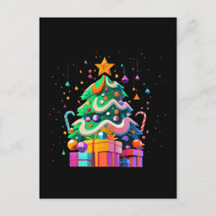 Weihnachtsbaum-Magie Postkarte