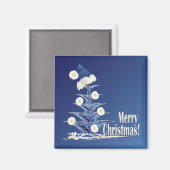 Weihnachtsbaum Magnet (Vorderseite/Rückseite)