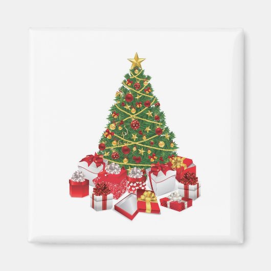 Weihnachtsbaum Magnet (Vorne)