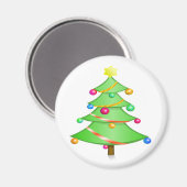 Weihnachtsbaum Magnet (Vorderseite/Rückseite)