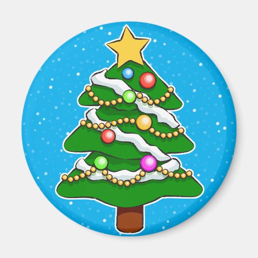 Weihnachtsbaum Magnet (Vorne)