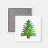 Weihnachtsbaum Magnet (Vorderseite/Rückseite)