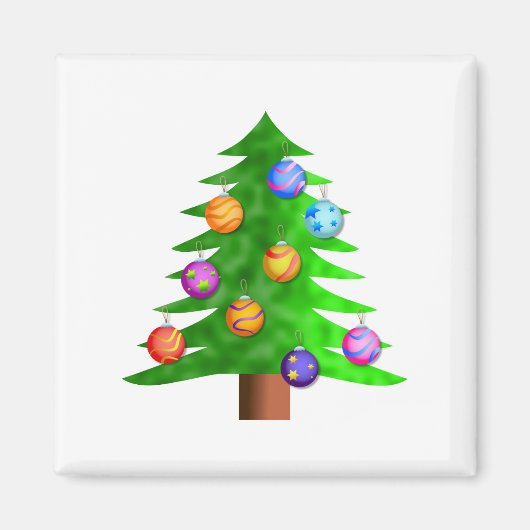 Weihnachtsbaum Magnet (Vorne)