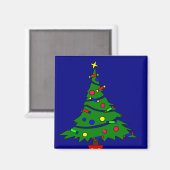 Weihnachtsbaum Magnet (Vorderseite/Rückseite)