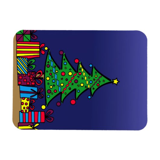 Weihnachtsbaum Magnet (Horizontal)