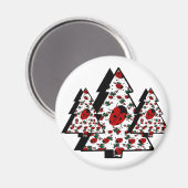 Weihnachtsbaum Magnet (Vorderseite/Rückseite)