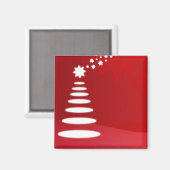 Weihnachtsbaum Magnet (Vorderseite/Rückseite)